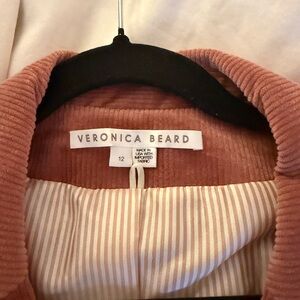 Veronica Beard pink Corduroy Dickie Blazer